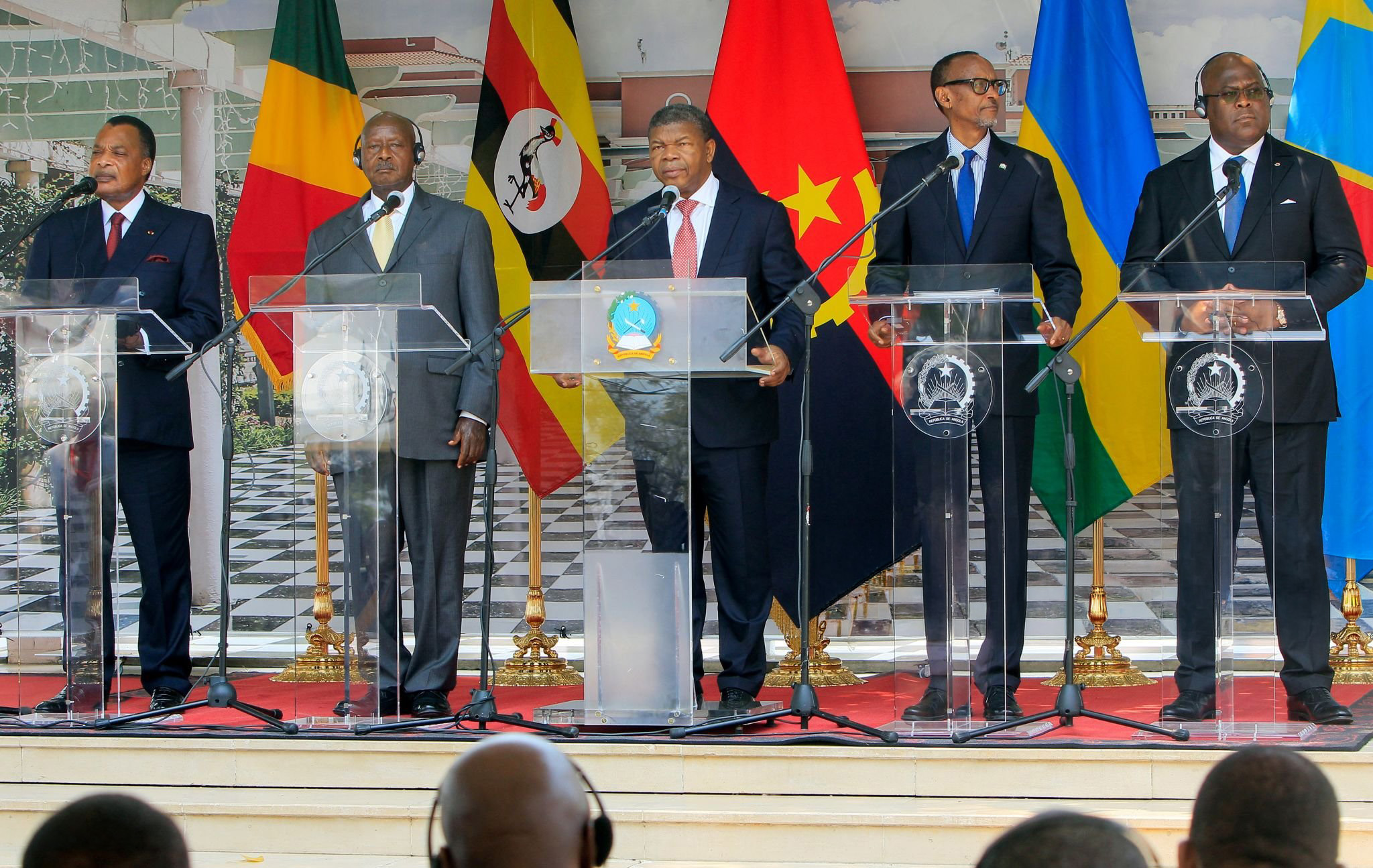 Sommet sur la paix dans la région des Grands Lacs, à Luanda